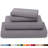 Ultra Soft Bamboo Sheet Set - 4 Pc Set - Wrinkle Resistant - Cooling Sheets with Deep Pockets-78635153-78635163