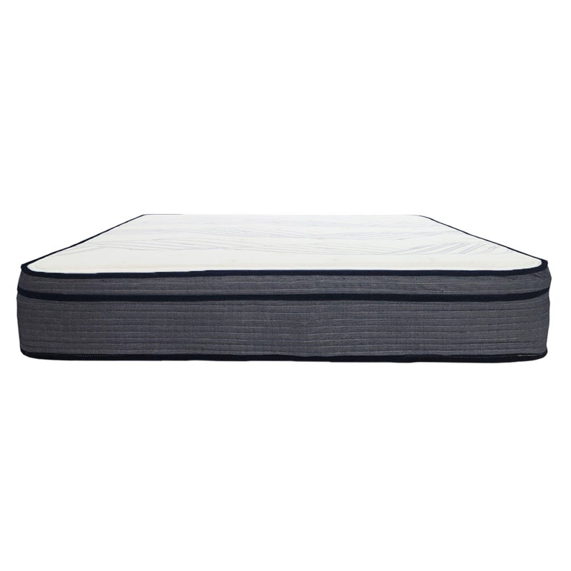 14 po Très grand matelas hybride très grand, mousse multicouche et matelas à ressorts ensachés dans un lit