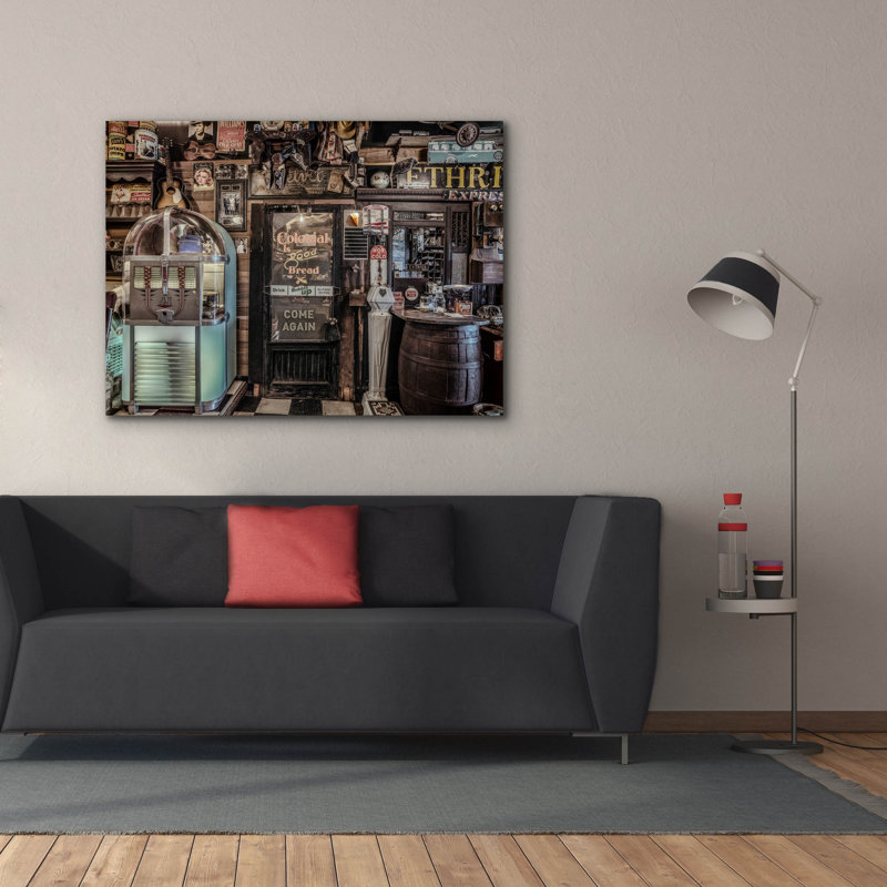  «Country Store 1» par Decent Exposures, art mural sur toile, 54 po x 40 po, H 40 po x l 54 po