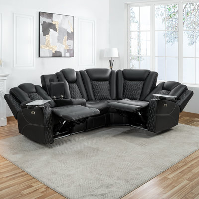 Theater Style Motion 5 seater sofa with Adjustable Headrest