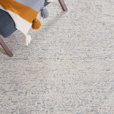 Tapis en laine et coton indien touffeté à la main Metro