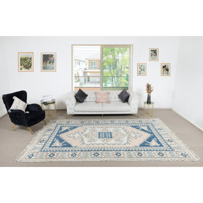 Tapis décoratif turc décoratif fait à la main 100% laine