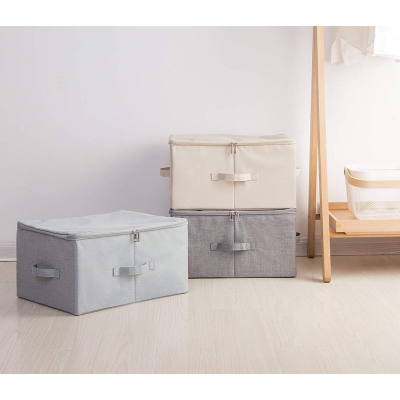 Brayden Studio Bin, Beige