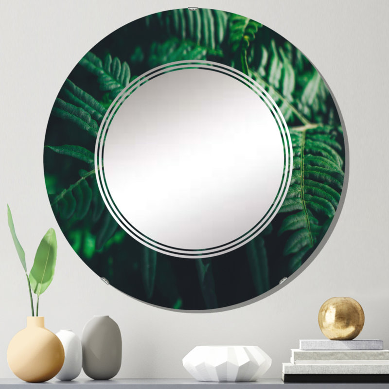 Circle Mirror, 24" x 24"