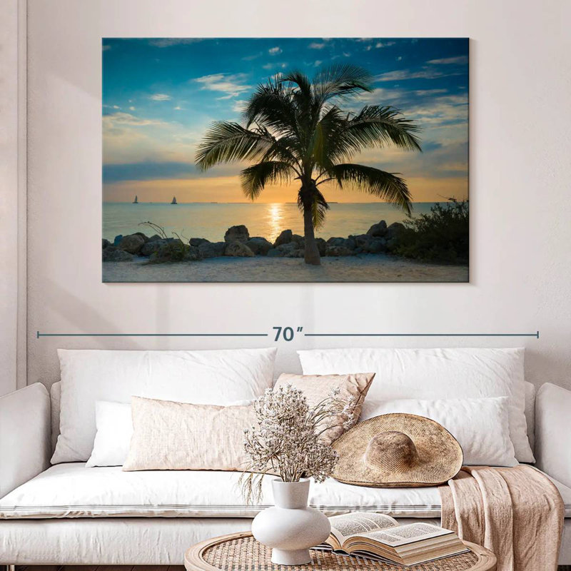 Palmier Gillard Key West, H 34 po x l 51 po