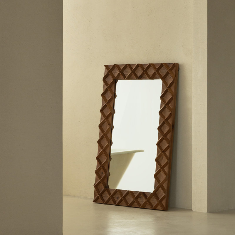 Solid Wood Rectangle Mirror