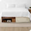 Jupe de lit plissée 15 po sur mesure-23770632-23770626