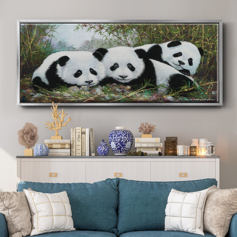 Once I- Framed Canvas, 12" H x 30" W