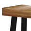 Tabouret de comptoir en bois massif 24 "/ 31" sans dossier avec repose-pieds-453837021-453837603