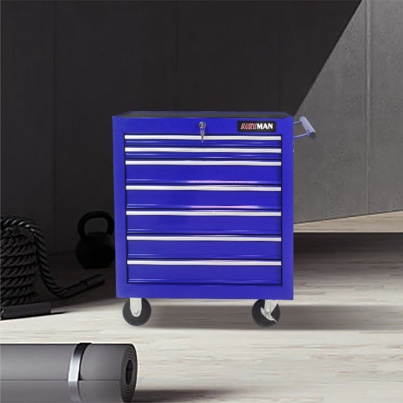 24 tiroirs 24,2 W, Bleu