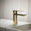 Parallel Single Hole Bathroom Faucet with Drain Assembly-578385326
