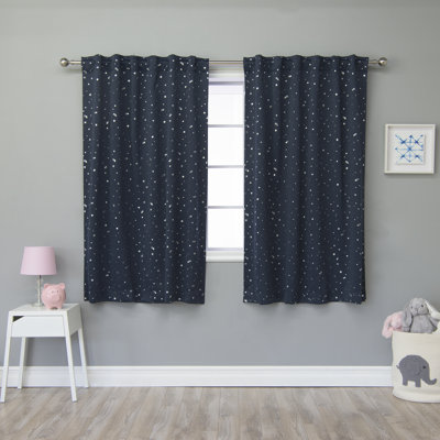 Paire de rideaux occultant et isolant Lesly
