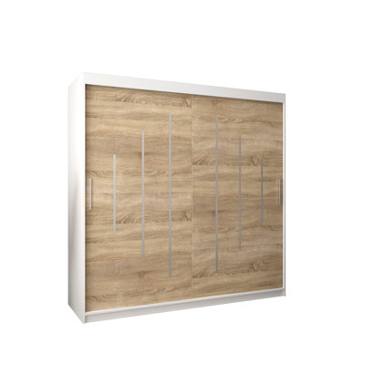 Natalie 2 Door Manufactured Wood Wardrobe