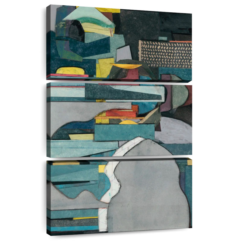 Collage Avery Mid-Century IV, H 38 po x l 24 po