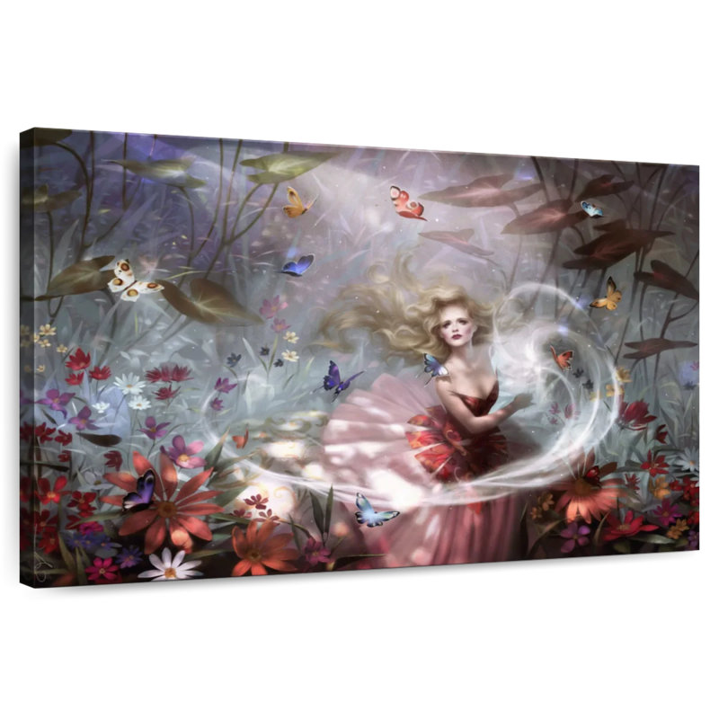 Kelan Make A Wish Fairy, 30" H x 45" W