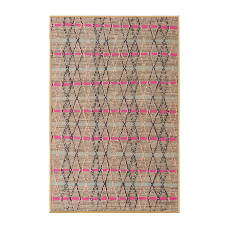 Abstract Indoor Rug, Rectangle 8' x 10'