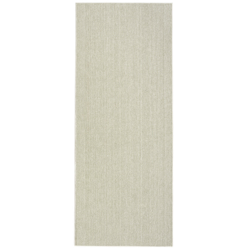 Tapis intérieur vert ivoire Nourison, Ivoire / vert, Tapis de couloir 2 pi 3 po x 7 pi 6 po
