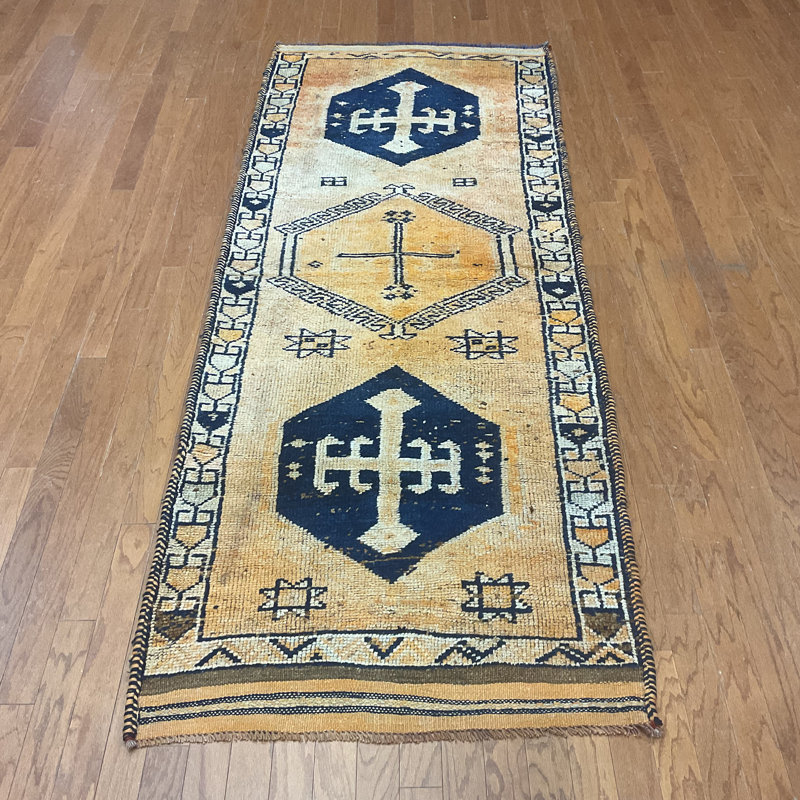 Dakota Fields Handmade Turkish Oushak Wool Runner