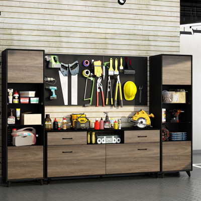 3 Piece Garage Storage System