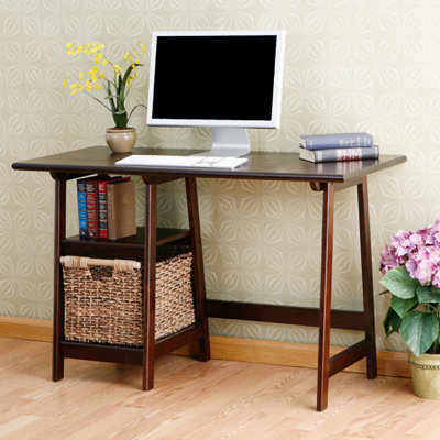 Camry Solid Wood Writing Desk