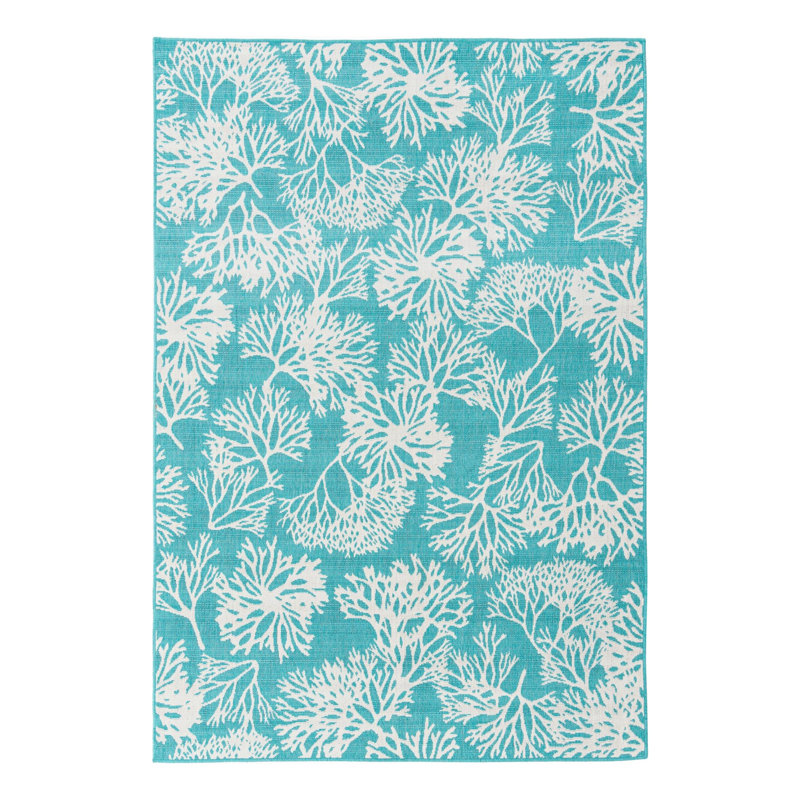 Tapis d'extérieur intérieur / extérieur Coastal, Rectangle 6 pi 1 po x 9 pi