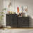 Metal Storage Cabinet With 2 Doors And 2 Adjustable Shelves, Steel Garage Storage Cabinet, Metal File Cabinet For Home Office School Gym,-203449769