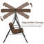 3 Person Porch Swing with Canopy-960066375