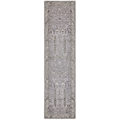 Jaecee Hand Knotted Wool Oriental Area Rug