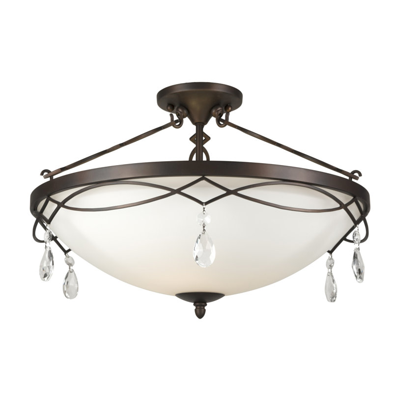Fortuna Semi Flush Mount