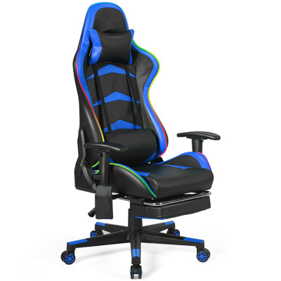 Inbox Zero Reclining and Adjustable Height PC & Racing Game Chair