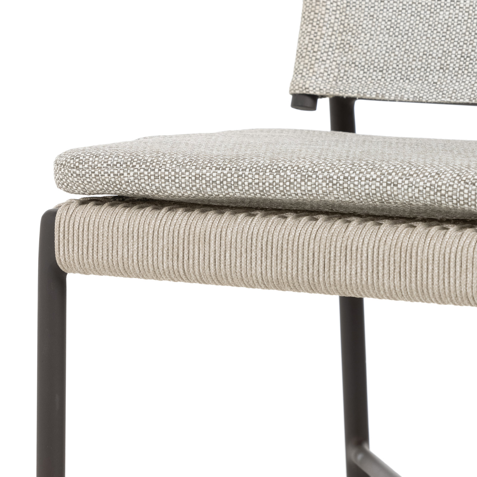 Tribune Patio Side Chair, Faye Ash