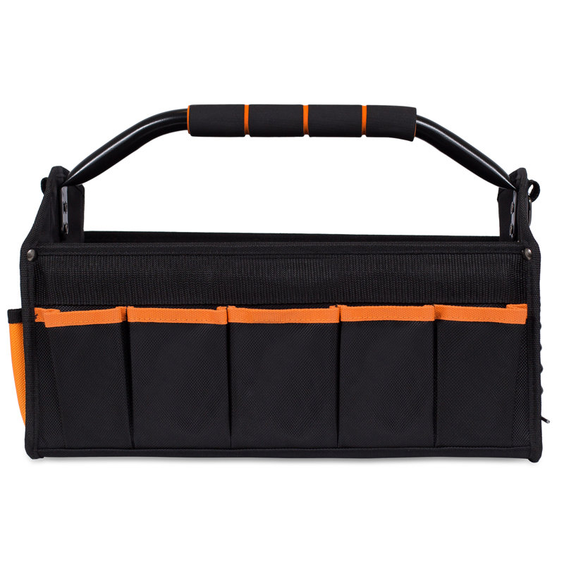 Sac à outils ouvert pour électricien