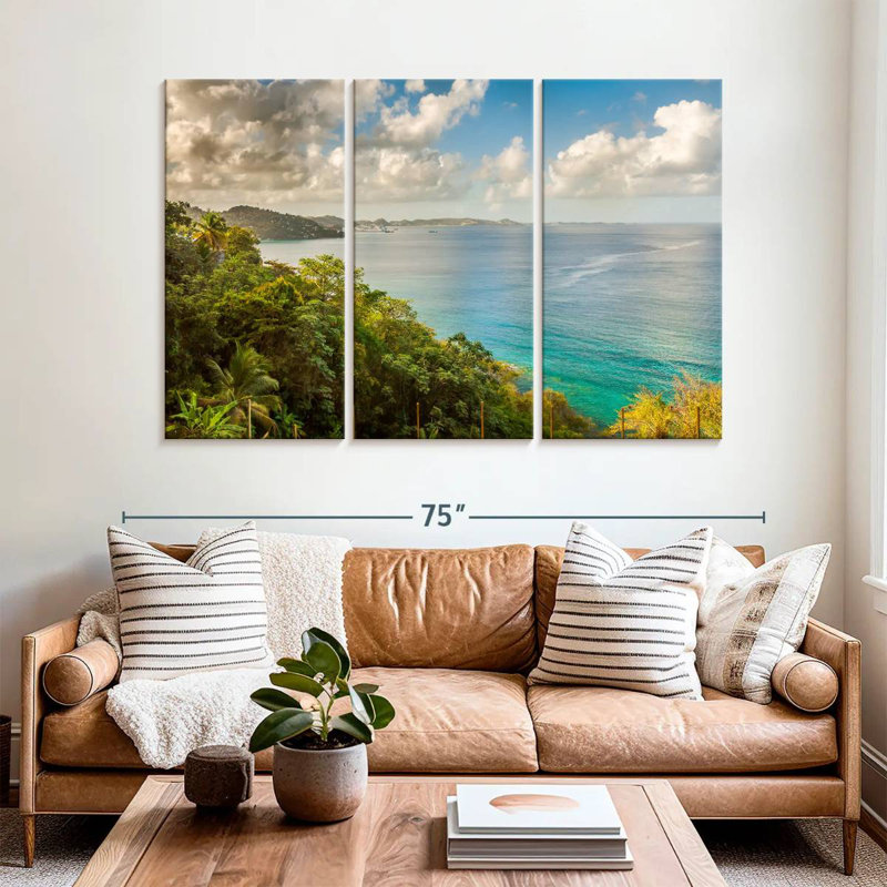 Gillard Grenada Lagoon, 42" H x 65" W