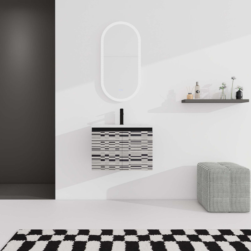 Floating Wall-Mounted Bathroom Vanity