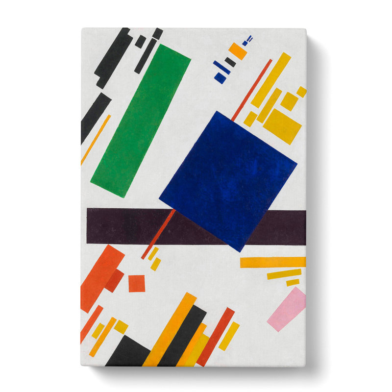 Composition Vol.1 by Kazimir Malevich - Wrapped Canvas, 76cm H x 50cm W x 3cm D