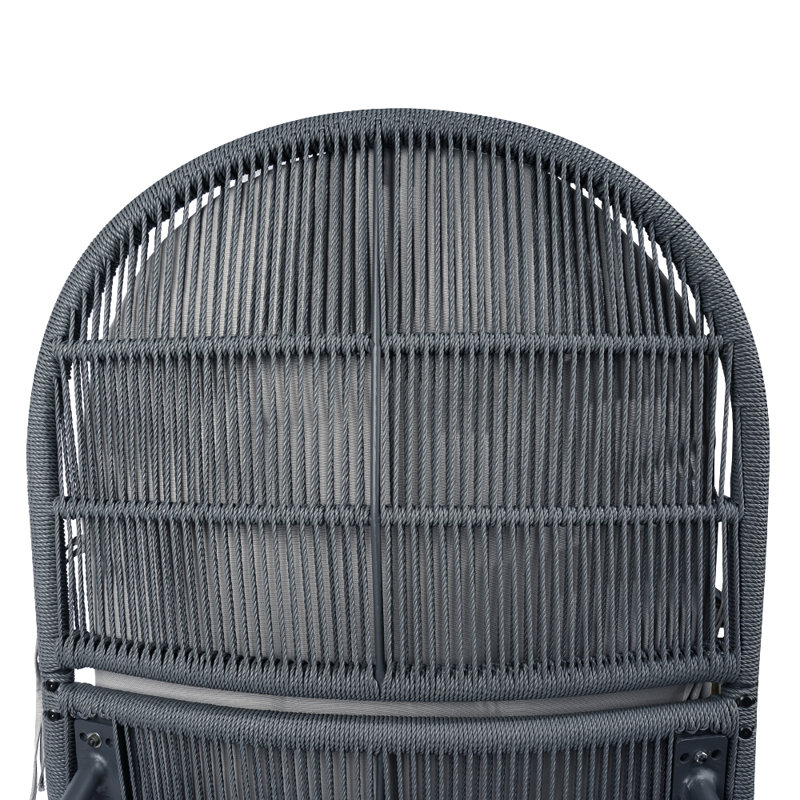 Outdoor Metal Chaise Lounge