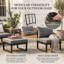 Ireona 5 - Person Modular Patio Conversation Set with Cushions-1620299981-1625101042