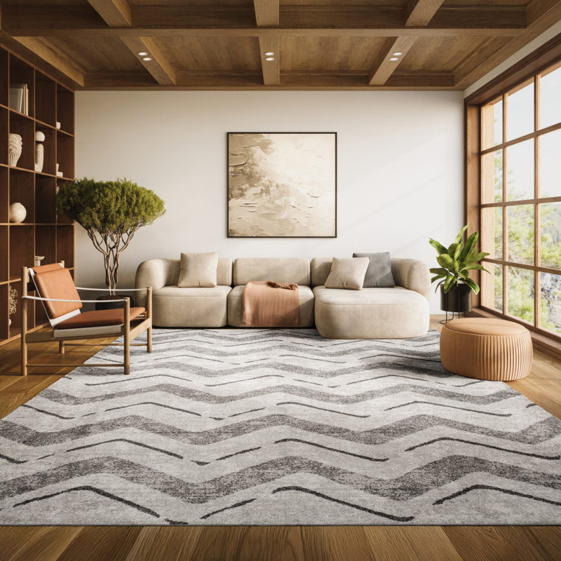 Tapis Adirondack Performance Chevron, Rectangle 8 pi x 10 pi