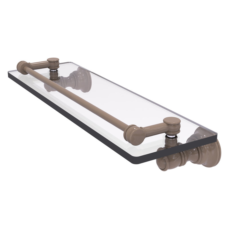 Tablette flottante Carolina, Beige ombré, H 3,3 po x l 16 po x P 5,54 po