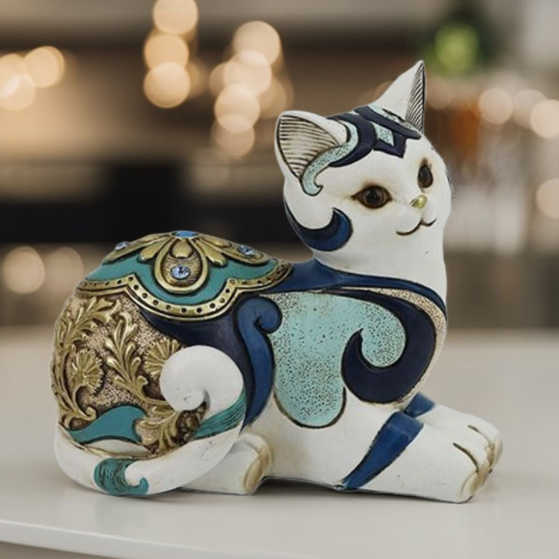 Figurine de chat 6 po