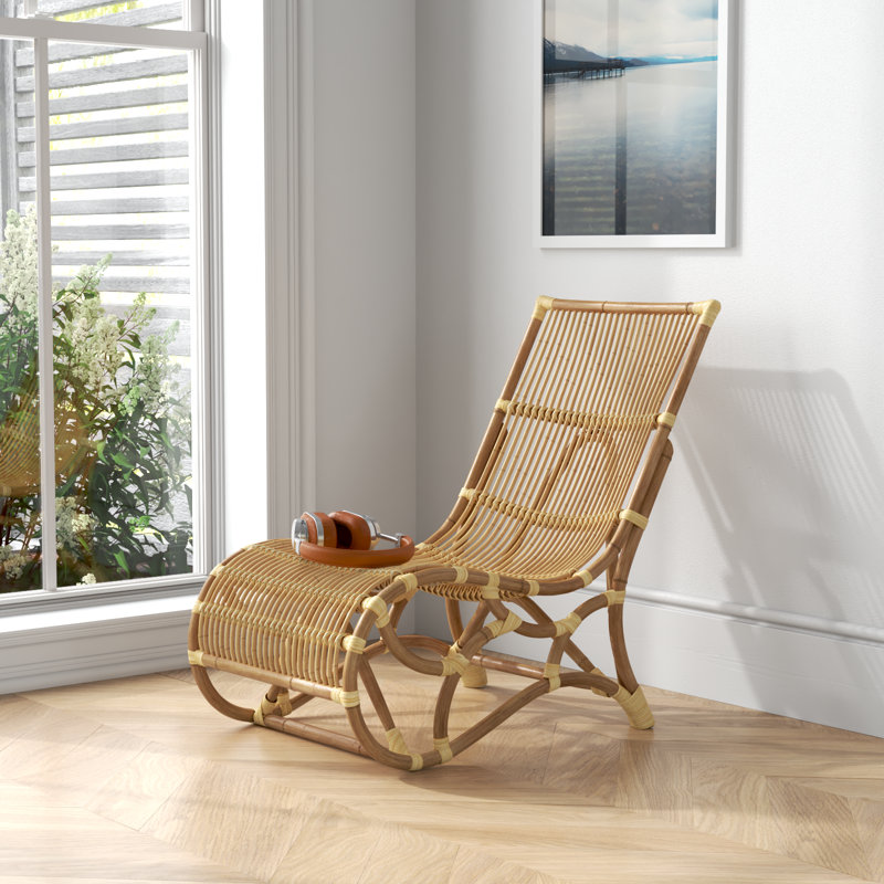 Toomey Natural Rattan Lounge Chair