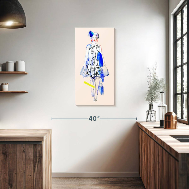 Runway II, 36" H x 18" W