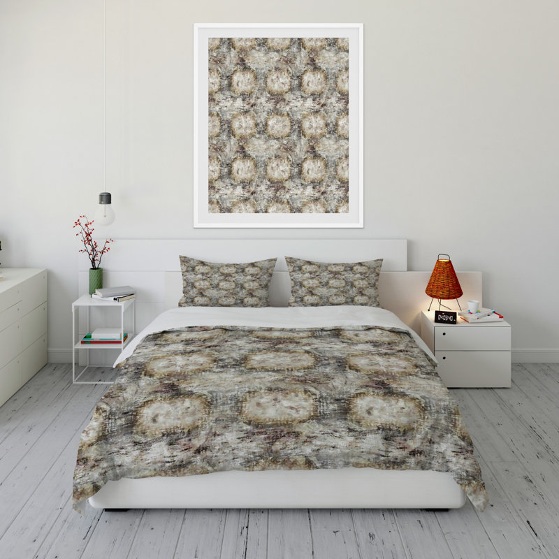 Channel Abstract Comforter, King Comforter + 2 King Pillowcases