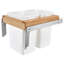 Poubelle à double tiroir Rev-A-Shelf