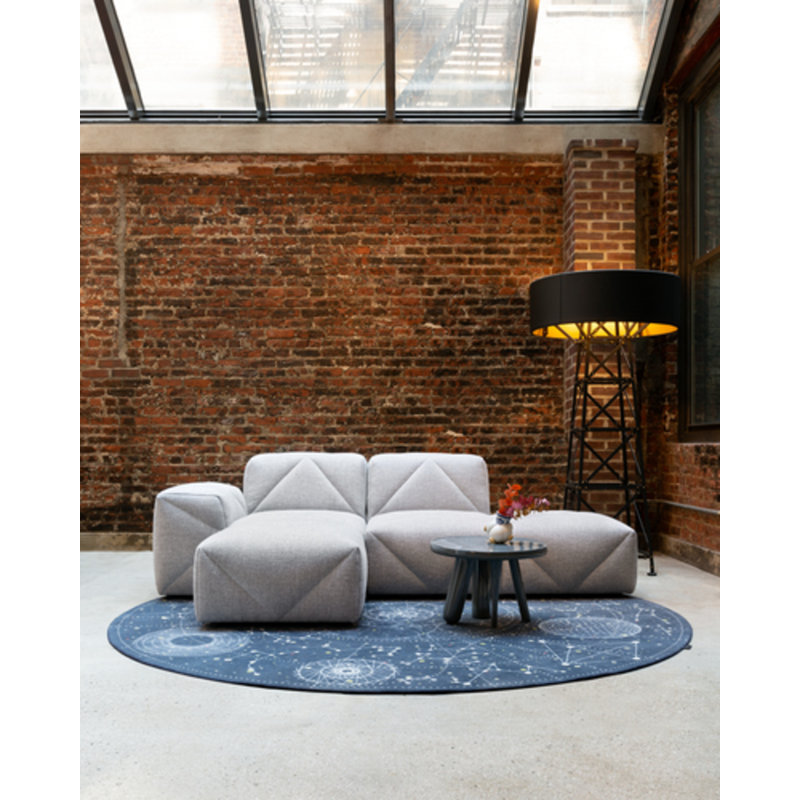 BFF Modular Sectional, Vesper Silver, Left