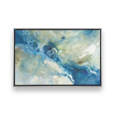 «Abstract Aqua Dynamics», reproduction sur toile 24 po x 36 po