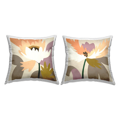 Ensemble de coussins décoratifs d'extérieur 2 pièces Contemporary