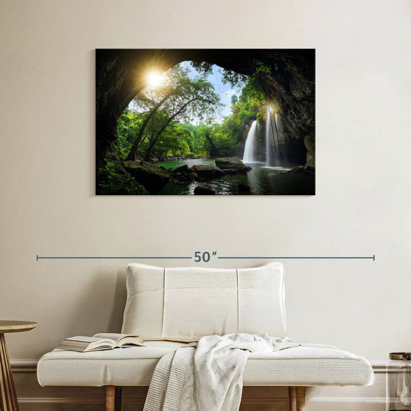 Alvord Haew Suwat Waterfall, 26" H x 39" W