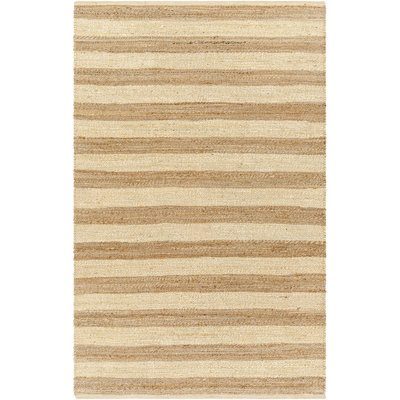 Asmar Natural Fibers Striped Indoor Rug