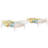 Hanshelmut Kids Bunk Bed with Trundle-539968517-539968512